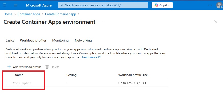 Enable VNet integration