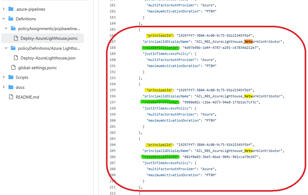 Deploy-AzureLighthouse policy assignment