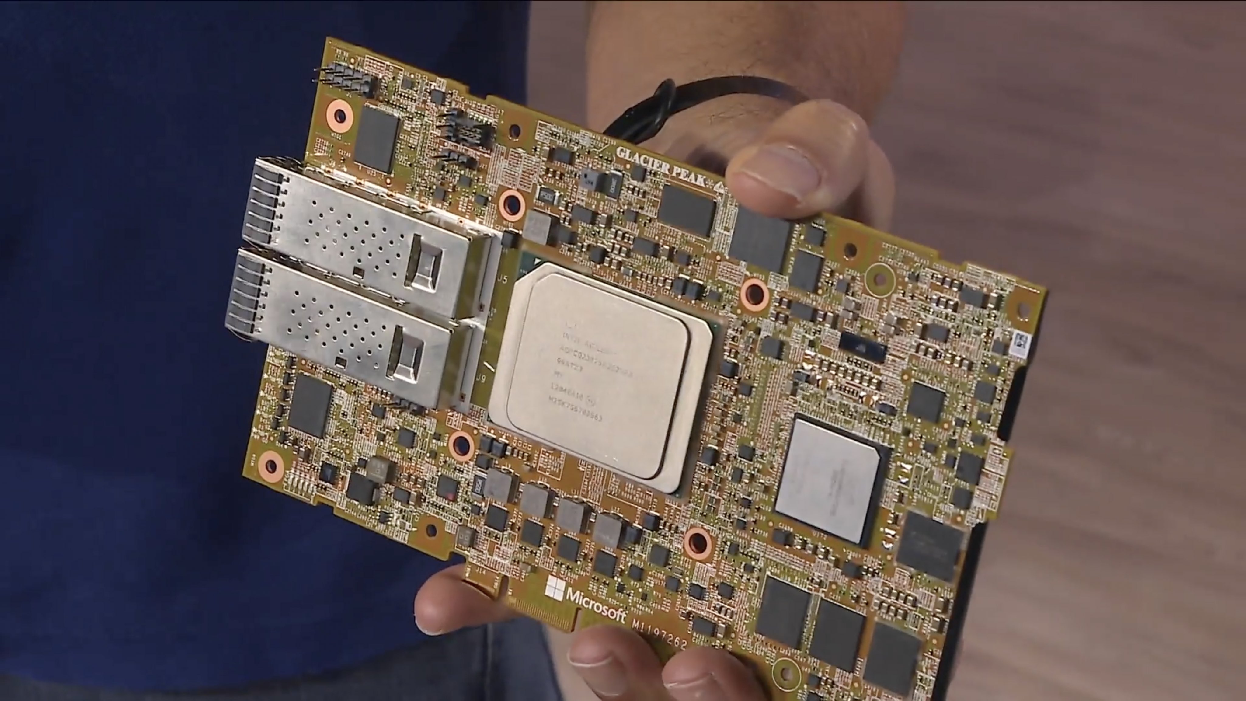 Microsoft SmartNIC hardware associated with Azure MANA-capable infrastructure